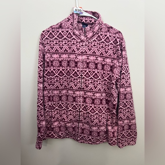 Basic Editions Jackets & Blazers - 30. Basic Editions Fleece Full Zip Jacket Pockets size Extra Large XL